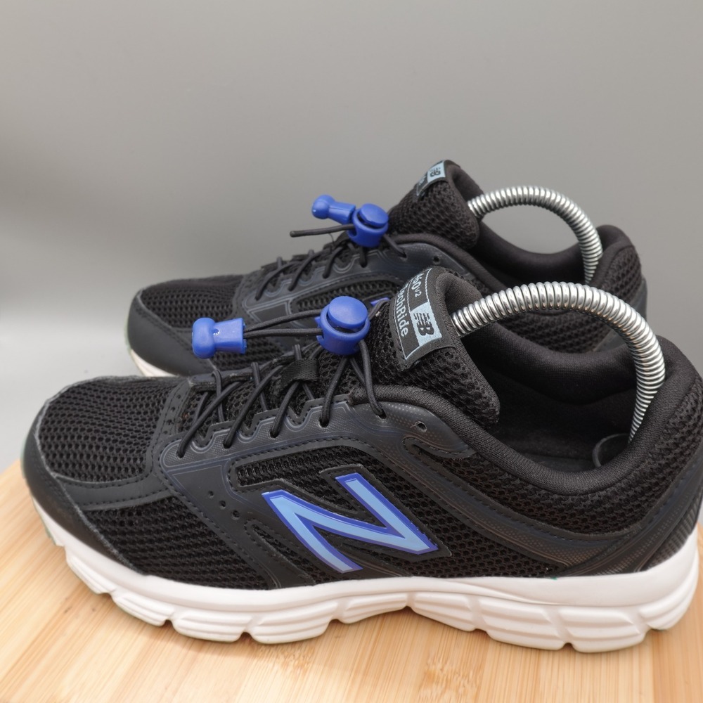 New Balance Shoes Womens 9D Black Blue‎ 460v2 TechRide  Running W460CI2 GUC